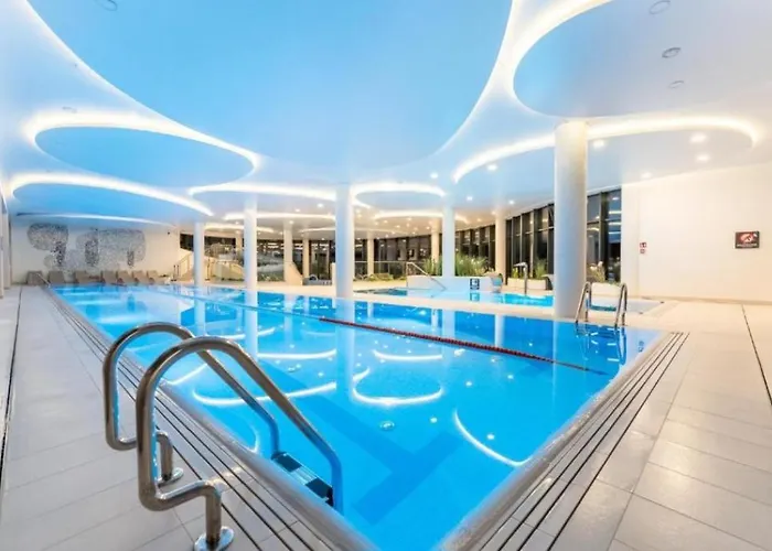 Apartament Polanki Aqua SPA Deluxe Nielimitowany dostęp do basenów darmowy parking